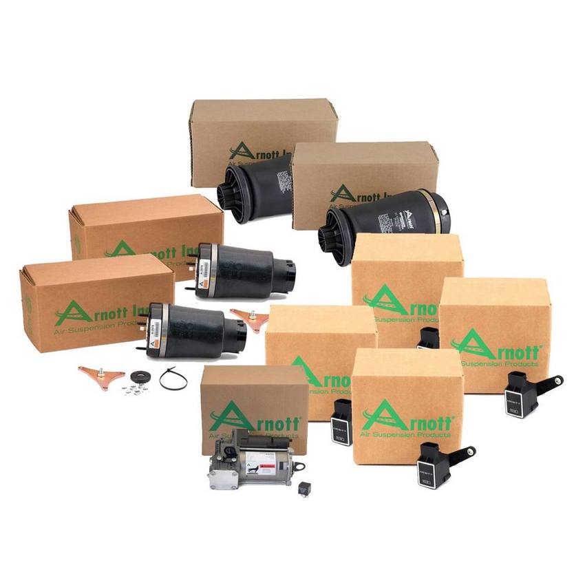 Mercedes Suspension Air Spring Kit - Front and Rear (with Rear Air Suspension and Airmatic) 164320611380 - Arnott 4000148KIT